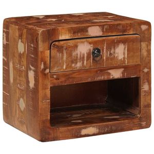 vidaXL Sieninis šalia kabinetas Įvairiaspalvis 40 x 30 x 36 cm