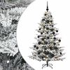 vidaXL Dirbtinė kalėdinė eglutė su rutuliuku 150 cm 150 LED