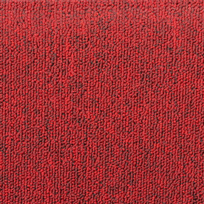 vidaXL Kilimėliai laiptams, 15vnt., raudono vyno spalvos, 65x24x4cm
