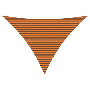 vidaXL Saulės burė Oranžinė ir ruda 5 x 5 x 6 m