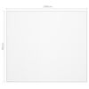 vidaXL Stalo apsauga, permatoma, 100x90cm, 1,6mm, PVC