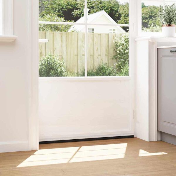 vidaXL Savarankiškai klijuojami durų šepetėlių sandarikliai 2 pcs