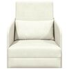 vidaXL Sofa lova Kreminė 65 x 80 x 83 cm Aksomas