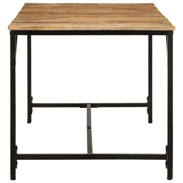 vidaXL Valgomojo stalas, 160x80x75cm, mango medienos masyvas