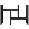 vidaXL Ra&scaron;omojo stalo lentyna, juoda, 34,5x15,5x35,5cm, mediena