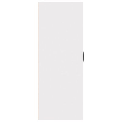 vidaXL Pakabinama spintelė, balta, 69,5x34x90cm, apdirbta mediena