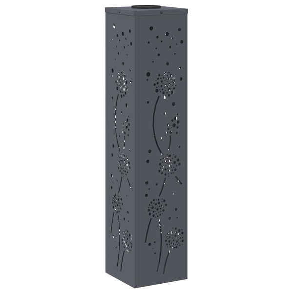 vidaXL Saulės LED &scaron;aligatvio &scaron;viesa 2 pcs Antracitas