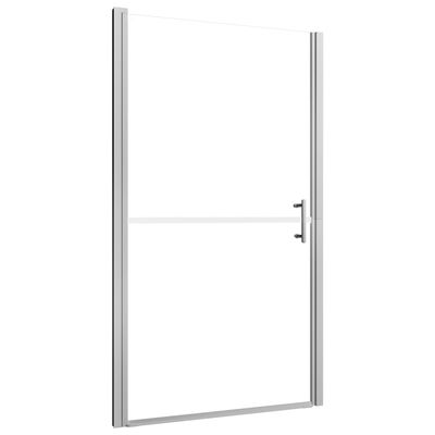 vidaXL Dušo durys, 91x195cm, grūdintas stiklas