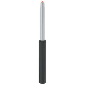 vidaXL Biuro kėdės dujų cilindras Juoda 355-540 mm Geležis