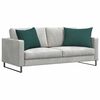 vidaXL Sofa Pagalvės 2 pcs Tamsiai žalia 70 x 50 cm audinys