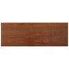 vidaXL Langų palangė Ruda mediena 160 x 50 x 4,5 cm PVC