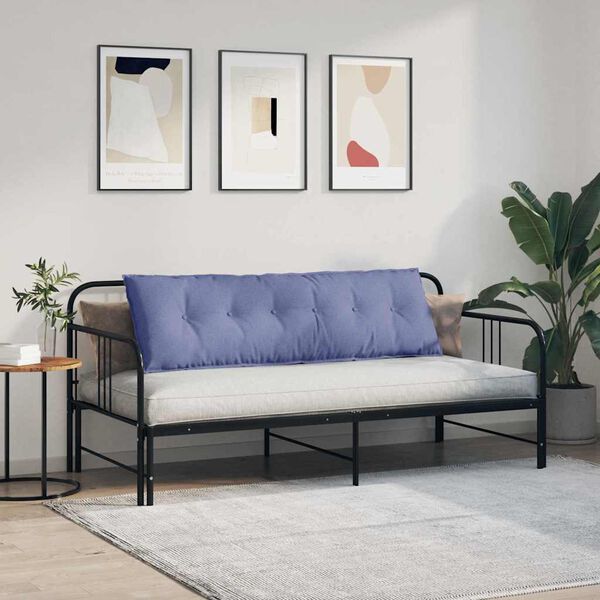 vidaXL Apsaugos Pagalvė Džinsinės mėlynos 160 x 19 x 50 cm audinys