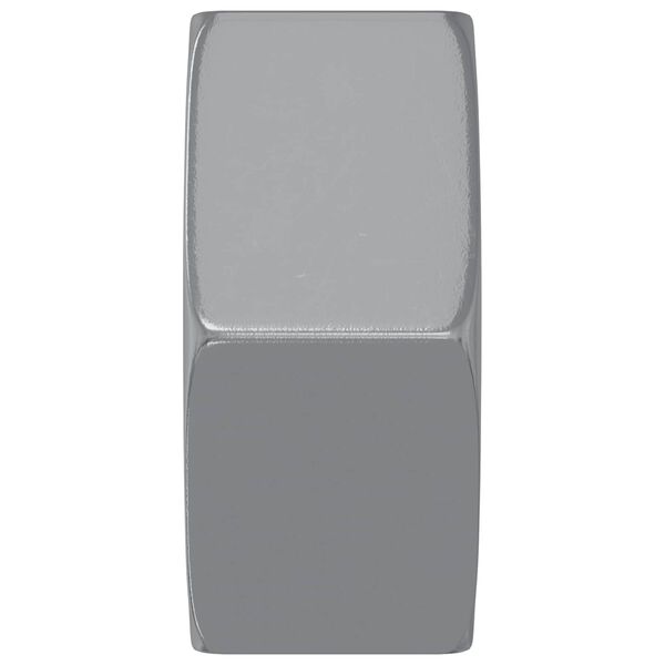 vidaXL Hex veržlė 2 pcs Sidabro M6 Geležis