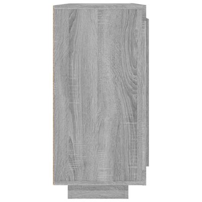 vidaXL Šoninė spintelė, pilkos ąžuolo spalvos, 92x35x75cm, mediena
