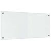 vidaXL Virtuvės užpakalinė plokštė 2 pcs Skaidrus 90 x 40 cm