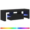 vidaXL Televizoriaus spintelė 120 x 35 x 40 cm Juodas ąžuolas