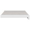 vidaXL Langų palangė Marmuro tekstas -enure 60 x 30 x 4,5 cm PVC