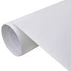 vidaXL Automobilio plėvelės, 2vnt., matinės baltos, 100x150cm+50x150cm