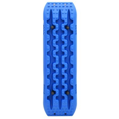 vidaXL Sukibimo kilimėliai, 2vnt., mėlyni, 106x30,5x7cm, nailonas