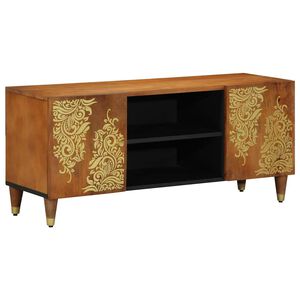 vidaXL Televizoriaus spintelė Medus ruda 105 x 33 x 46 cm