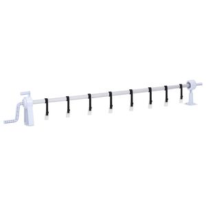 vidaXL Baseino uždangalo susukimo volas su plastikiniu pagrindu