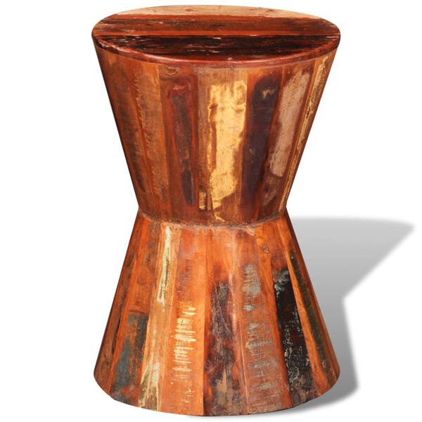 vidaXL Taburetė, perdirbtos medienos masyvas