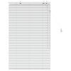 vidaXL Venecijos žaliuzės Balta 75 x 130 cm 35 mm
