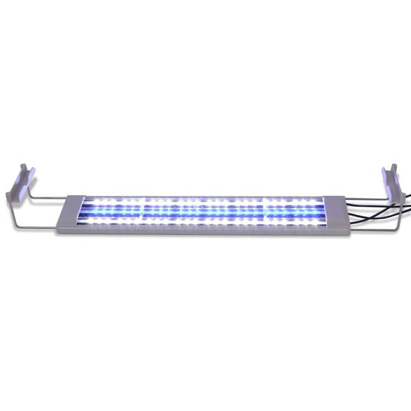 vidaXL LED akvariumo lempa, 50&ndash;60cm, aliuminis, IP67
