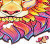 UNIDRAGON Medinė dėlionė Mysterious Lion, 700 detalių, 42x54cm