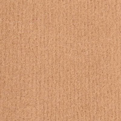 vidaXL Kilimas-takelis, smėlio spalvos, 100x500cm, BCF
