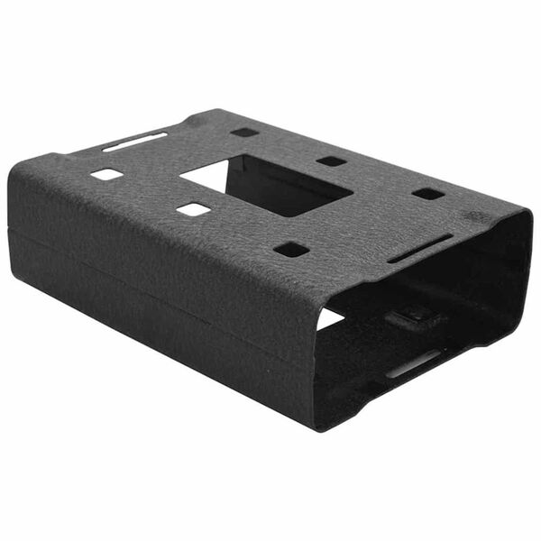 vidaXL Automobilio Seifas su užraktu Juoda 21.8 x 16 x 7 cm Plienas