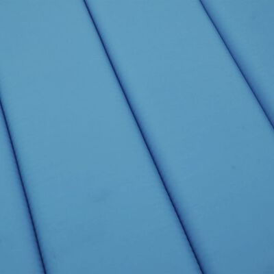 vidaXL Saulės gulto čiužinukas, mėlynos spalvos, 200x50x3cm, audinys
