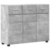 vidaXL Kabalas su lentyna FLORIN Betono pilka 88,5 x 30,5 x 73 cm