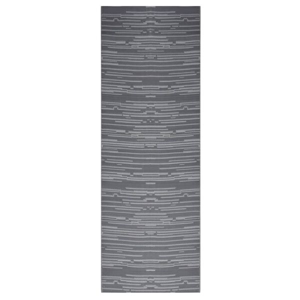 vidaXL lauko kilimėlis ARAKIL antracitas 80x250 cm PP