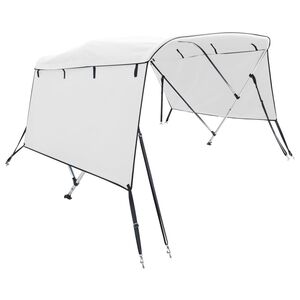 vidaXL Bimini vir&scaron;aus stogelis su sienomis, 183x(154-167)x137cm