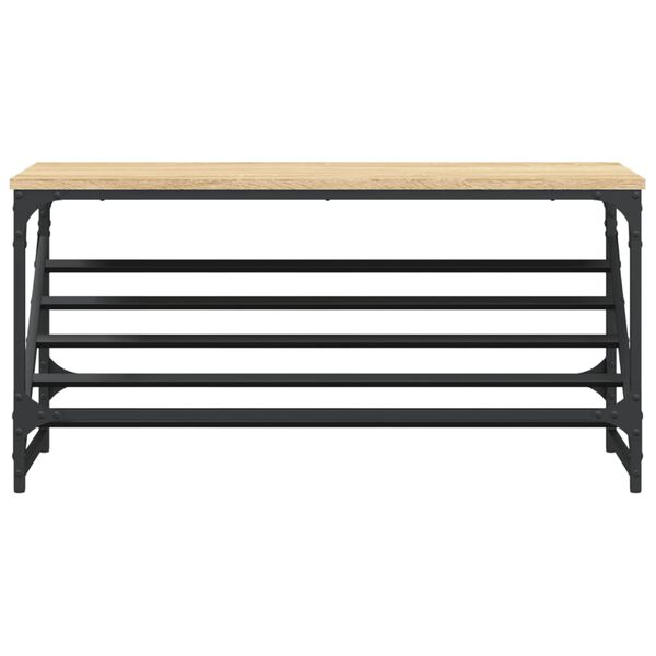 vidaXL Lentyna batams, sonoma ąžuolo, 90x30x45cm, apdirbta mediena