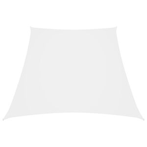 vidaXL Uždanga nuo saulės, baltos spalvos, 2/4x3m, oksfordo audinys