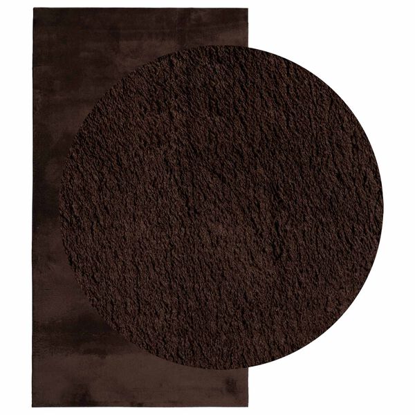 vidaXL Zoninės kiliminės dangos HUARTE Ruda 110 x 60 cm Poliesteris