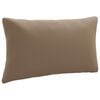 vidaXL Atlo&scaron;o pagalvė PUTTEN 100% poliesteris Taupe 70 x 40 x 15 cm