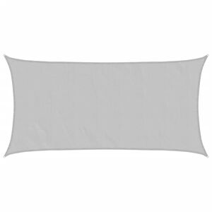 vidaXL Burė nuo saulės, pilka, 3,5x2m, 100% oksfordo poliesteris