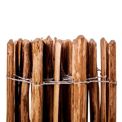 vidaXL Statinių tvora, 120x250cm, lazdyno mediena