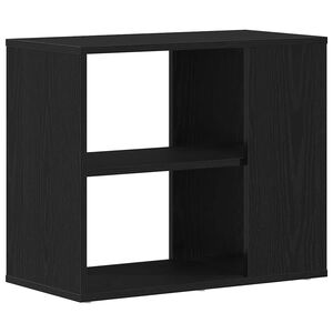 vidaXL Kabalas Juodas ąžuolas 60 x 30 x 50 cm Apdirbta mediena