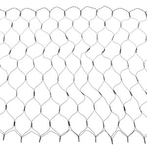 vidaXL LED tinklas Tamsiai žalia