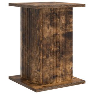 vidaXL Augalų stovas Dūminio ąžuolo 30,5 x 30 x 43 cm Apdirbta mediena