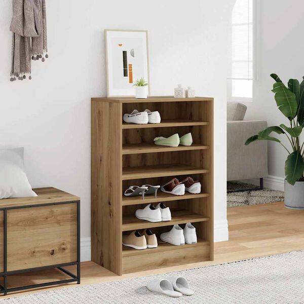 vidaXL Spintelė batams, artisano, 60x35x92cm, apdirbta mediena