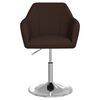 vidaXL Baro taburetė, rudos spalvos, dirbtinė oda