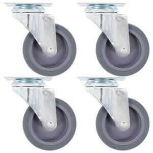 vidaXL Pasukami ratukai, 4vnt., 75mm