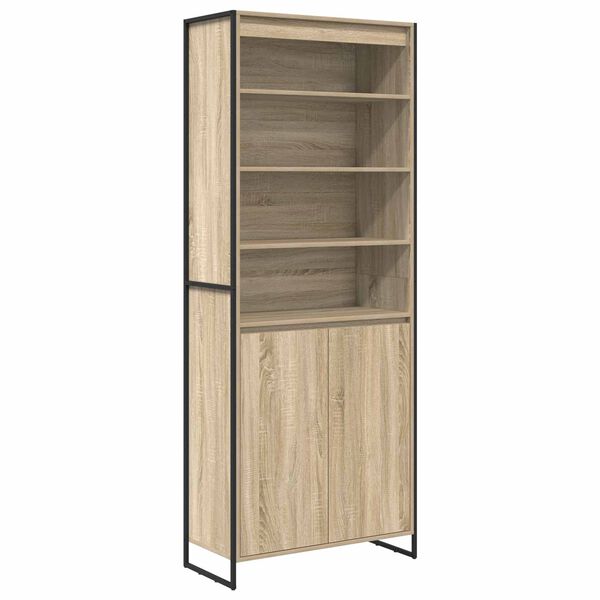 vidaXL Auk&scaron;ti spintelės 2 pcs Sonoma 60 x 36 x 300 cm Apdirbta mediena