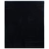 vidaXL Langų plėvelė, juoda, 90x2000cm, PVC, statinė, matinė