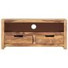 vidaXL TV spintelė, 88x35x40cm, rausvosios dalbergijos masyvas